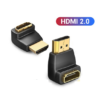 Adaptateur HDMI HDMI mâle à femelle 90 degrés