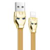 Cable USB charge rapide Hoco ironman U14 pour iPhone