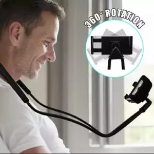 Support Port Smartphone et tablette, flexible à rotation libre, Selfi