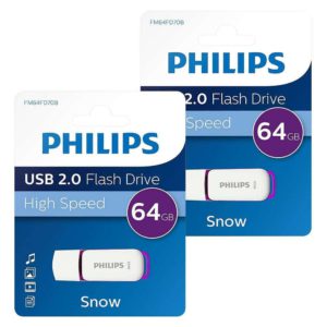 Philips Snow Series Clés USB 2.0 Flash Drive Clés USB 64 Go