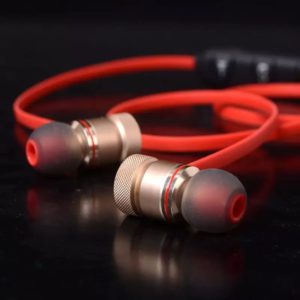 Écouteurs Bluetooth piston métalliques
