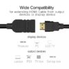 Rallonge 1m HDMI HDMI mâle à femelle