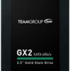 TEAMGROUP GX2 128GB 3D NAND TLC 2.5 Inch SATA III Internal Solid State Drive SSD up to 6 Go/s Compatible with Laptop & PC Desktop