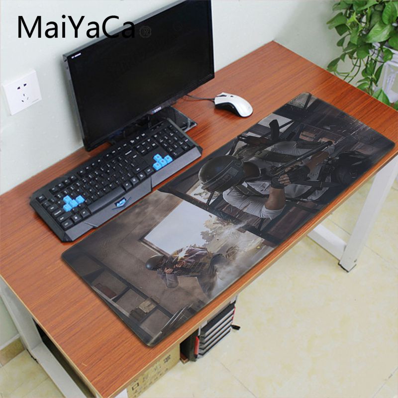 Maiyaca PUBG-tapis de souris de gaming portable, grand tapis de souris de gamer