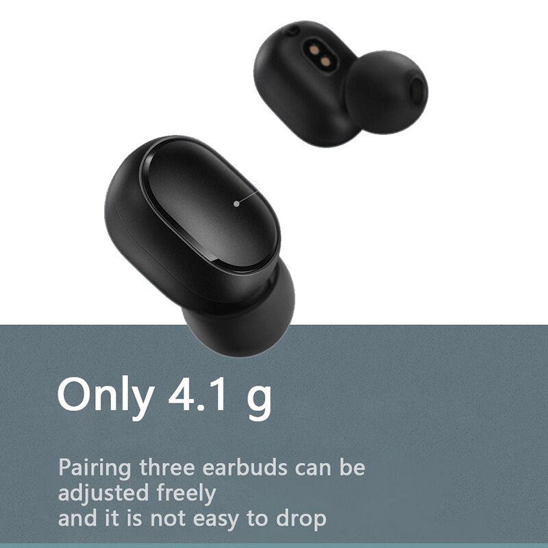 Xiaomi Basic 2 Version global casque sans fil Mi Bluetooth stéréo mini écouteurs avec microphone AI contrôle AirDots 2
