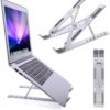 support de PC portable, tablette smartphone multifonctions métallique en Aluminium