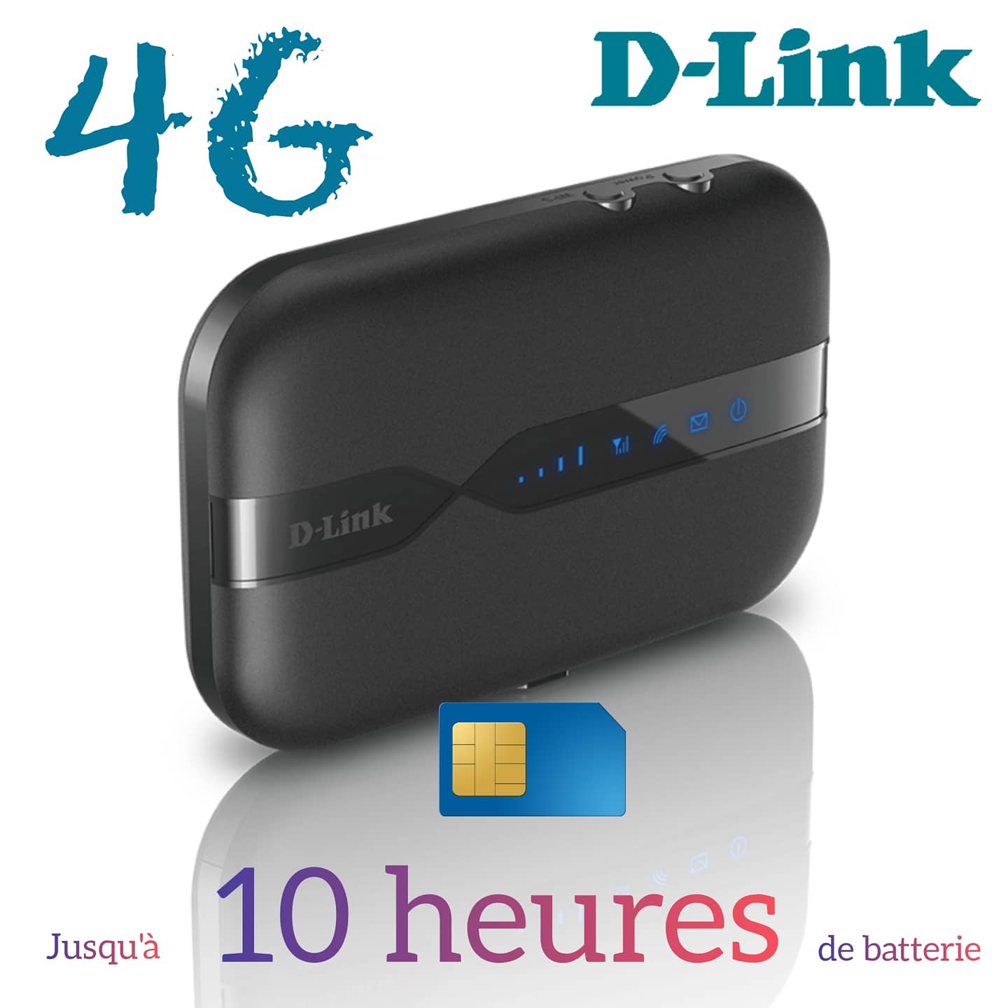 Modem 4g wifi D-link DWR‑932