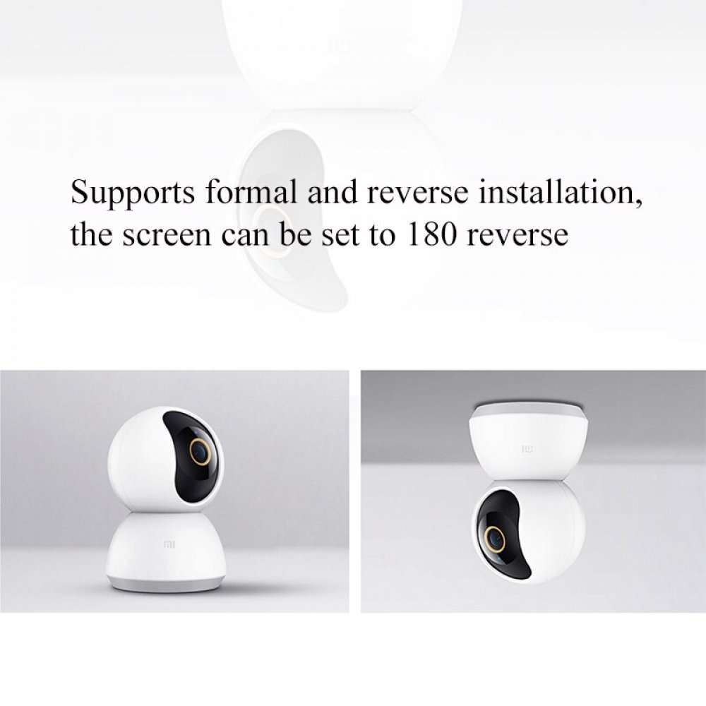 Xiaomi Mijia – caméra intelligente sans fil, 1080P HD, WiFi, Vision nocturne, Angle 360 degrés, moniteur de sécurité bébé pour Mi Home