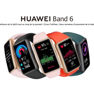 Huawei Band 6 Smart band AMOLED Fréquence Cardiaque Tracker surveillance du Sommeil Version Globale