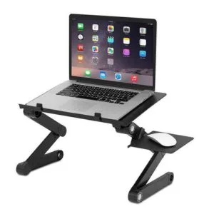 Table de PC portable pliable multifonctions avec ventilateur de refroidissement
