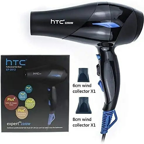 Sèche-cheveux professionnel HTC expert 2200 Watte