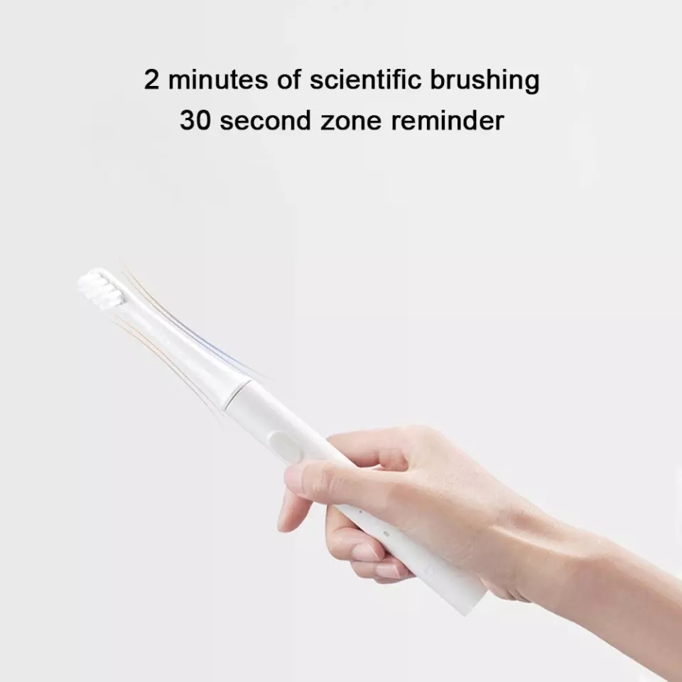 Xiaomi Mijia T100 – brosse à dents électrique 16500 Tour/Minute vibration, Rechargeable par USB, étanche IPX7