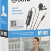 BOYA by-M1 Microphone à cravate Camera Smartphone Cam-corder Audio Recorder – Black