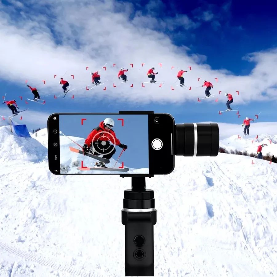 Xiaomi Funsnap Capture à 3 Axes, support Gimbal Stabilizer Wireless Bluetooth pour Smartphone Video Record
