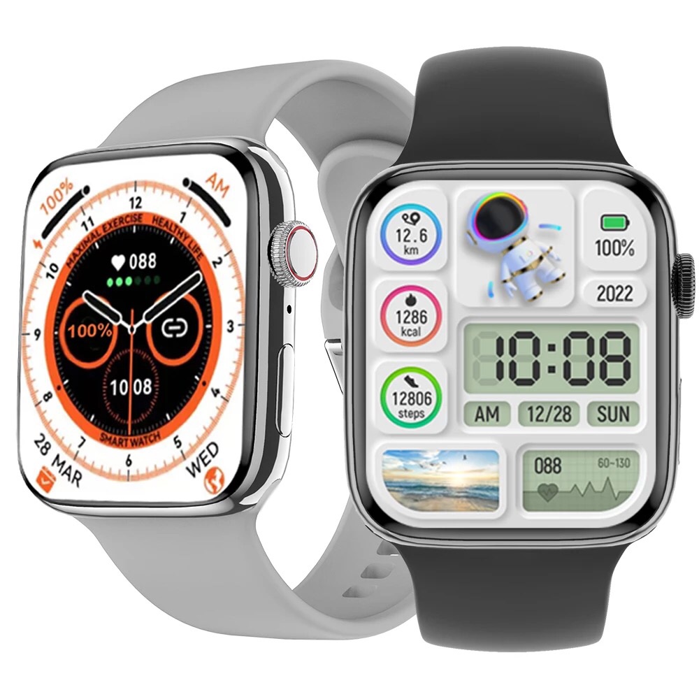 DTNO1 Smart watch 7, Montre connectée NFC pour hommes et femmes, appels en Bluetooth, charge sans fil