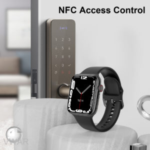 Montre connectée iwo DT7 MAX série 7 pour Apple Xiaomi, Smartwatch, moniteur GPS, Bluetooth, appel, 45mm, NFC, écran infini 1.9 pouces, pour hommes et femmes