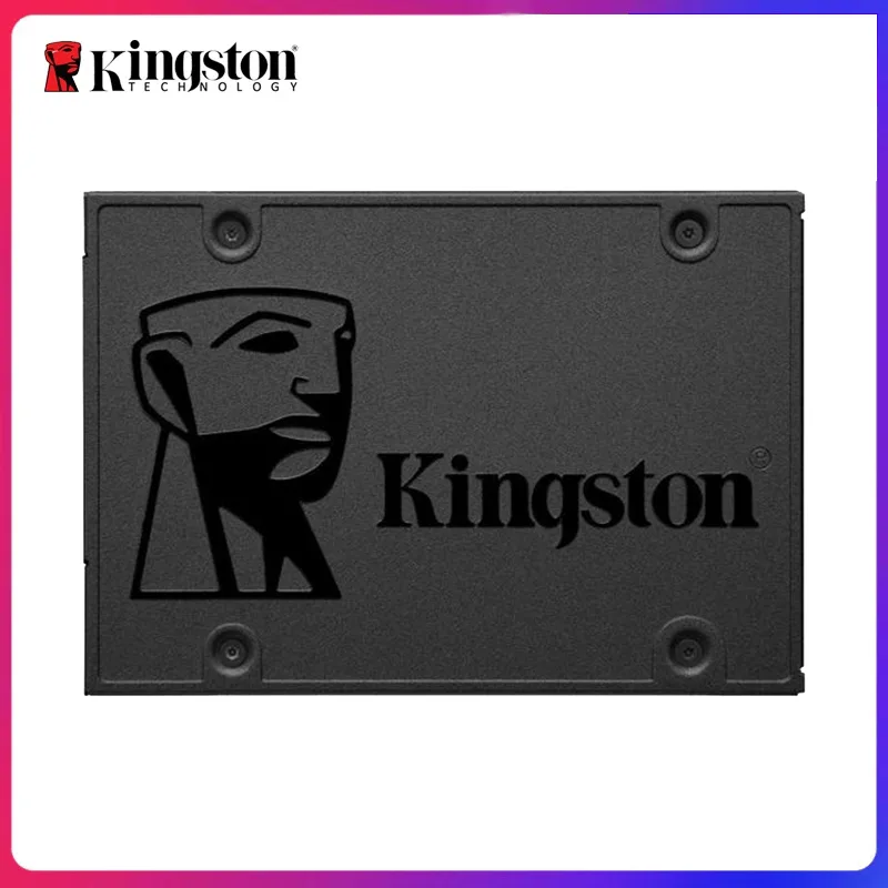 Kingston – Disque dur SSD 2,5" SATA III A400, 120/240/480/500/960 Go, 1 To, HDD interne pour ordinateur portable