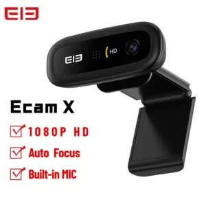 Webcam Elephone Ecam X 5 MégaPixels 1080 HD