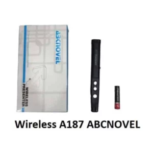 Présentateur sans fil Abcnovel A187 – Stylo de présentation à USB, avec laser rouge pour présentation powerpoint sur PC