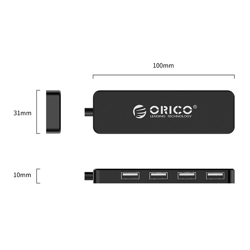 Double ports USB hub marque ORICO original 2.0