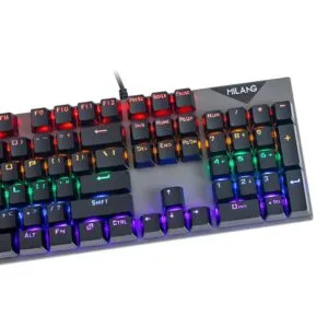 Clavier mécanique bleu Switch MILANG K8 Original