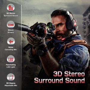 ONIKUMA K11 Gaming Headset - Casque Gamer Professionnel – Image 3