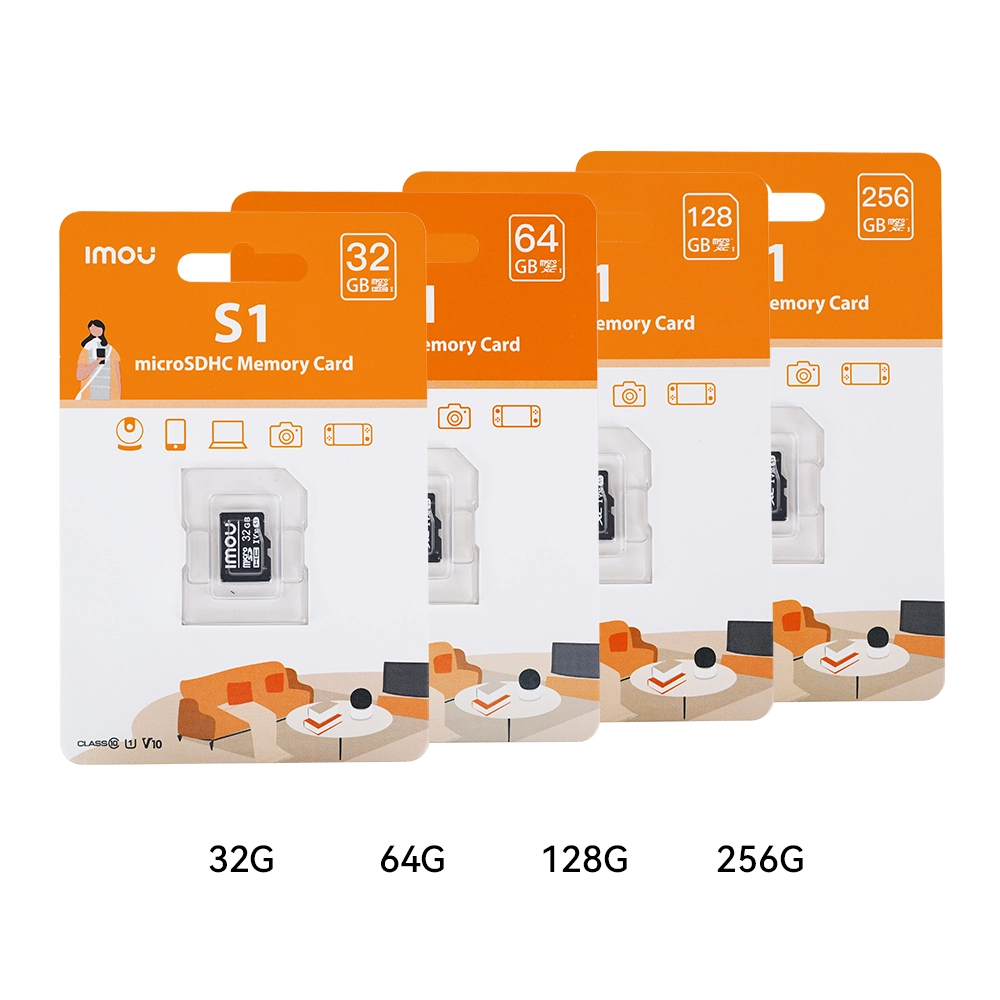 Carte Mémoire IMOU pour Caméra de Surveillance - Micro SD 256GB/128GB/64GB/32GB Haute Vitesse Class 10 - Stockage Vidéo Sécurisé – Image 11