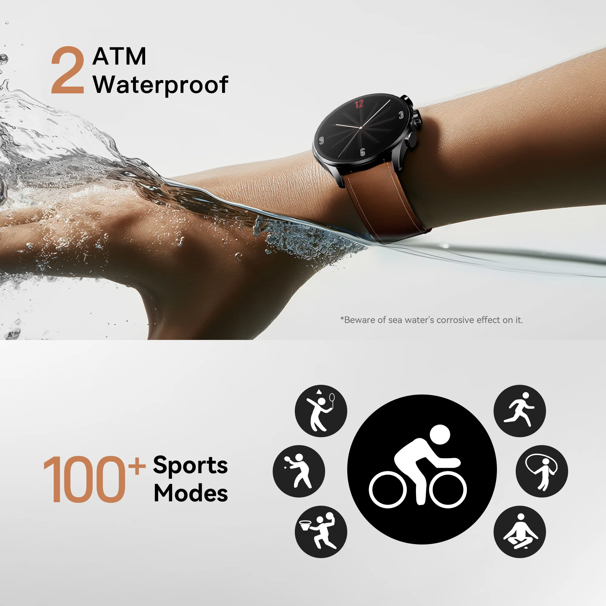 Smartwatch Kieslect Balancer au Maroc - Montre Connectée Homme avec Appel - Suivi Santé 24/7 – Image 7