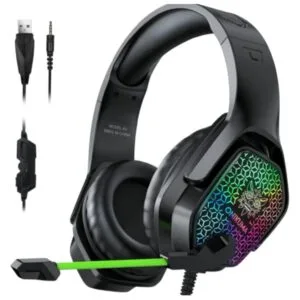 Casque Gaming ONIKUMA X3 RGB avec Micro Anti-Bruit - Son Surround Stéréo 50mm - Compatible PC PS4 Xbox Switch Mobile - Livraison Maroc