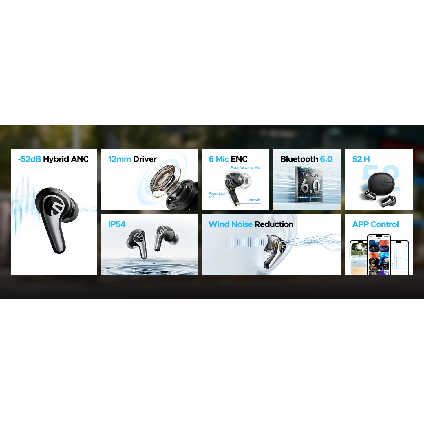 SoundPEATS C30 Écouteurs ANC 52dB Hi-Res LDAC 52h | Prix Maroc – Image 7