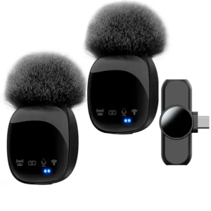 Royal MC-02 Type C Microphone Cravate Sans Fil 2.4G Vlog et Conférence