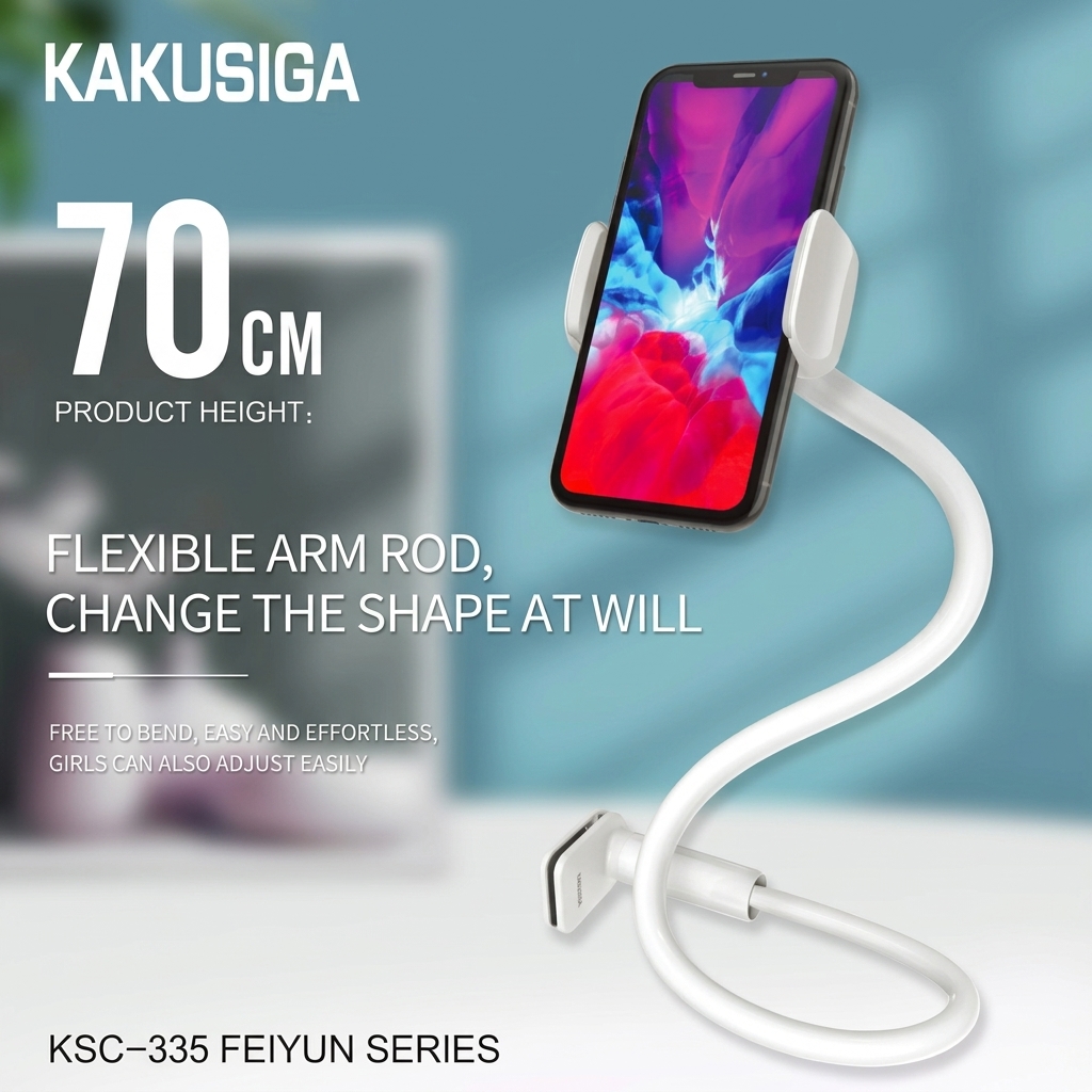 KAKUSIGA Lazy Bracket à table bureau ou lit Flexible Support smartphone – Image 2